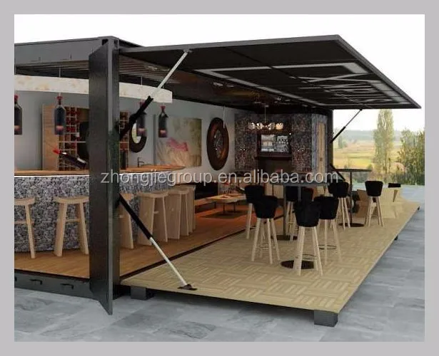 estate  real estate  prefab houses  20ft container restaurant