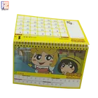 2019 Monthly Custom Newest Photo Printing Desk Calendar A5 Size