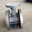 Lose wax butterfly valve castings ductile iron body