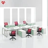 Modern design office furnitures set cubicle workstation