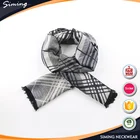 Good sale factory customized fashion neckwear silk and viscose shawls and scarves