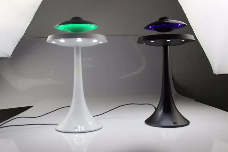 levitation led table lamp with ufo