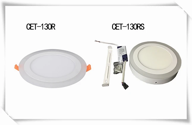 2020 New Models Surface 18w LED panel light with white body