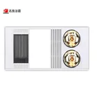 Newest design LED 10W light 4 in 1 ceiling mounted bathroom heater lamp fan with large airflow