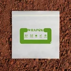 Home Compost 100% Biodegradable Cornstarch PLA Plastic Zip Food Grocery Bag