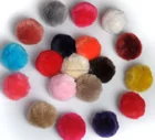 factory directly wholesale faux rabbit fur ball faux fur pimpom