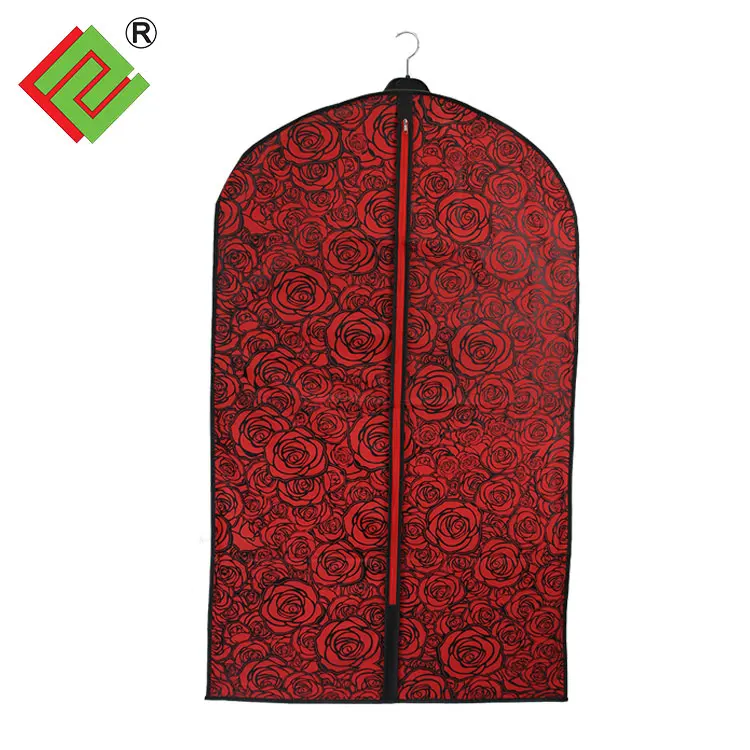 Designer garment bag for wholesale Fancy Custom Wholesale White Suit Cover Garment Bags For Clothes