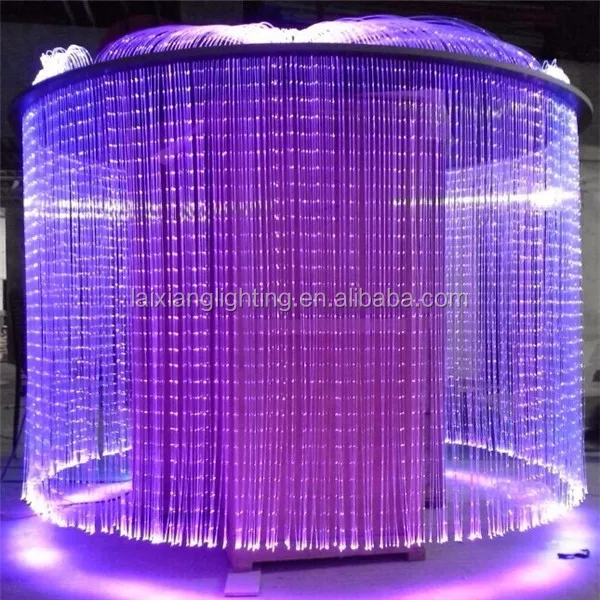 fiber-optic-waterfall-light-curtain-wall-fiber