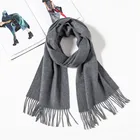 High Quality Hot Selling Plain Color 100% Cashmere Scarf For Winter