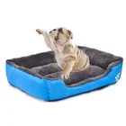 YangyangPet Oxford Fabric Tufted Shaggy Dog Cat Bedding pvc Dog Portable Customized Size Indoor Outdoor Pet Bed