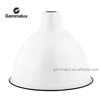 white enamel light shade