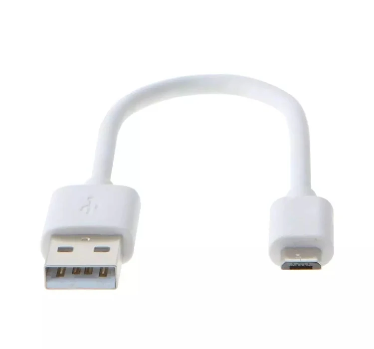 15CM high speed short USB 2.0 A Male to Micro B Triple Shielded Cable - ANKUX.COM
