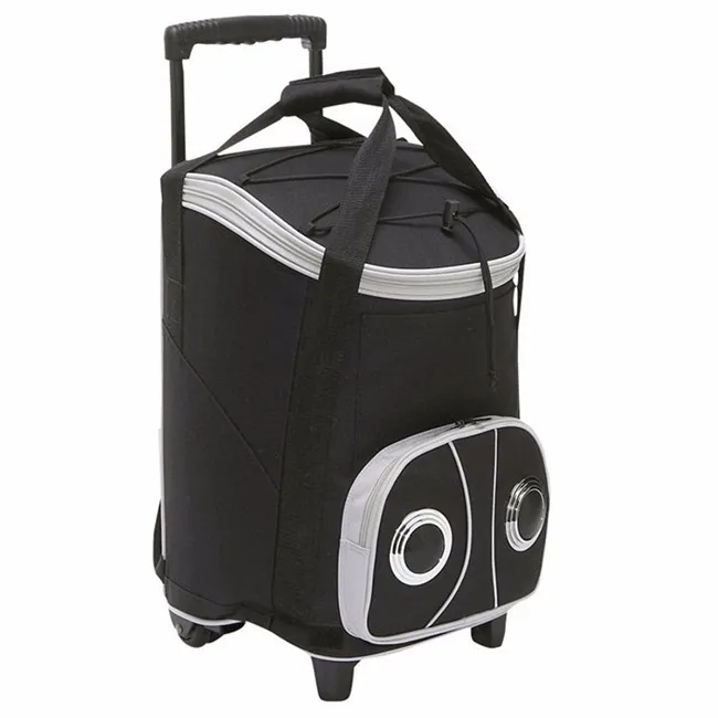 Bluetooth Rolling Speaker Cooler Trolley Bag Buy Cooler Trolley Bag