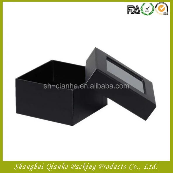 exquisite paper gift window box,custom ridged window box