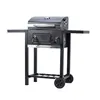 Komenjoy C078Y Outdoor Garden Height Adjustable Bowl Charcoal Trolley BBQ Grill And Barbecue Grill