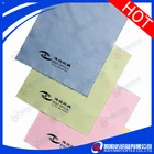 Silk printing 15*18 white microfiber cloths cleaning for eyeglass