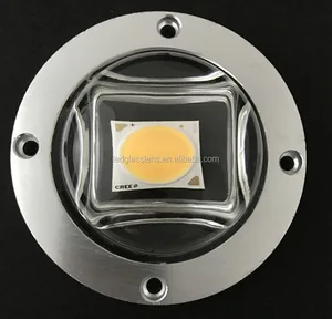 led optical glass lens reflector for cree cxb3590 3500k