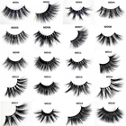 Free sample private label eyelash mink vendor,5d mink fur false lashes ,25mm 3D Mink Eyelashes with packing box