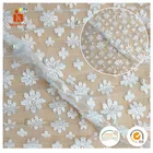 Factory price beaded lace fabric guipure pearl embroidery fabric lace wedding dress