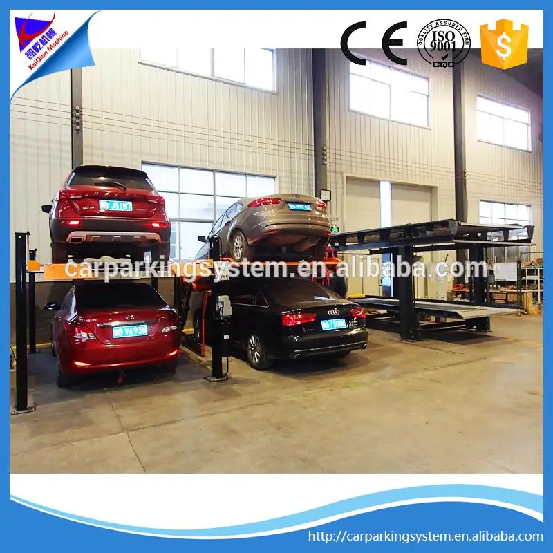 portable car parking lift system double-deck car park lift 2