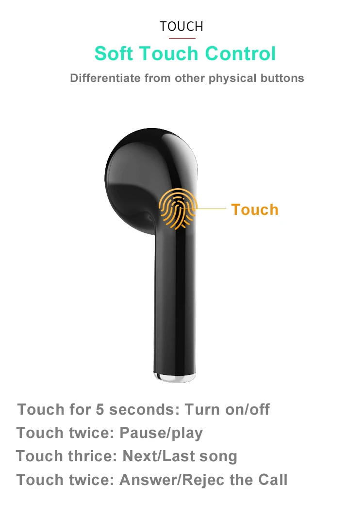 Best Amazon Selling In Ear Mini Size IPX5 Waterproof i7s i9s X10 TWS V5.0 Wireless Earbuds Earphone Headphones - ANKUX.COM