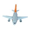 Promotional customized OEM PVC inflatable airplanes soft viny toy plane 3D model small toy airplane