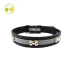 Low Price Making Supplies Cute Pet Soft Leather Dog Collar