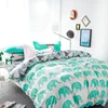 100% cotton 4pcs bedsheets printed bedding set