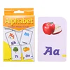 Wholesale ABC Study Cards Early Learning Game Cards Custom Baby Learning Flash Card Set