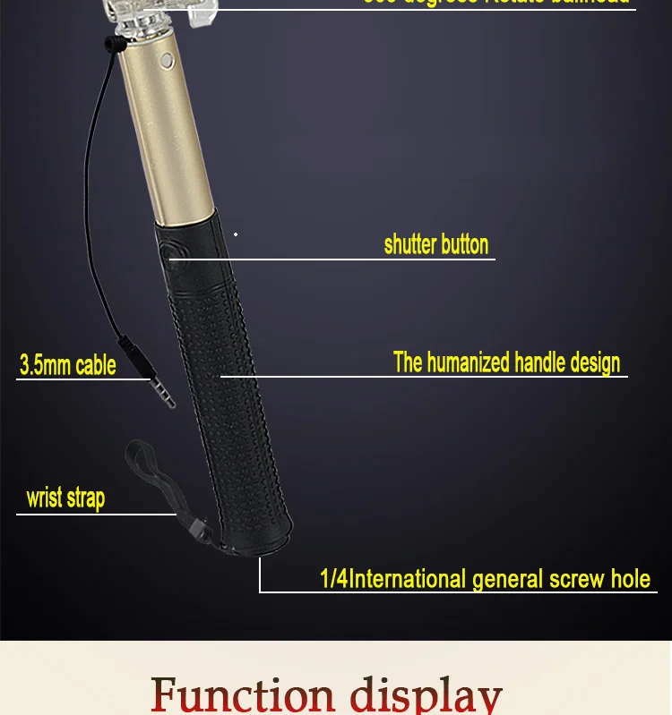 safety Small selfie stick cleaning brush pen