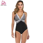 2019 woman piece swimsuit floral bathing suit women swimwear bikini