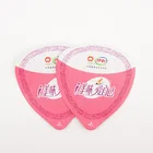 Personalized Cover Cup Aluminum Foil Yogurt Container Lid with full color printing