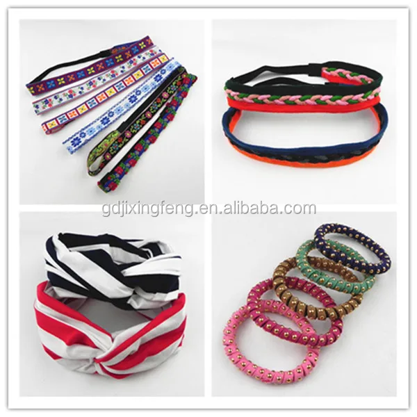 fashionable pretty ribbon flower for hair accessories hair flower