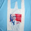 custom printed plastic sack poly carrier bag t shirt bag