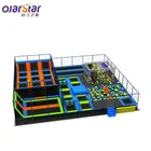 Worldstar custom size kids amusement park items indoor accessories jumping trampoline