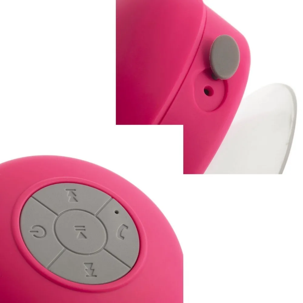 waterproof Portable Speaker selfie sucker Remote Control Shutter Without APP For IOS Android - ANKUX.COM