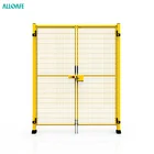 Fencing system quick guard machine safety fence gate to protect robot