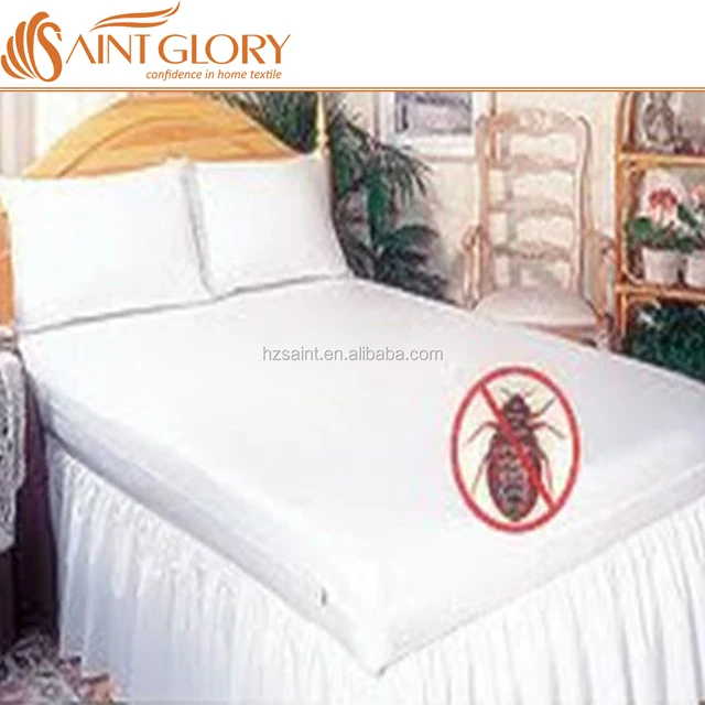 bed bug proof breathable mattress protector queen zippered