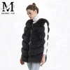 Top Fashion Winter Warm Vest Wholesale Custom Real Fur Vest Fox Fur
