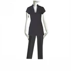 Ladies stand up color, beauty SPA Salon profession uniform for make up profession