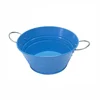 Hot sell round metal bath bucket/storage bucket/bathroom tub bucket