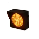 200mm yellow flashing signal road safety led warning light
