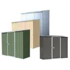 High Performance Home & Garden Easy Assemble Steel Storage Shed Garden Tools Metal Shed