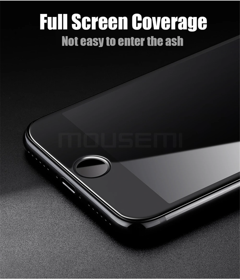 MOSUEMI Screen Protector For iPhone 8 Glass 3D Full Cover Tempered Anti-Knock Premium Hard FilmFor iPhone 8 Plus On Glass Film (12)