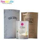 Food grade kraft paper shopping bag for t-shirt packaging with window
