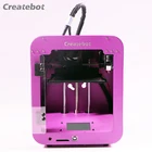 Createbot bright color and patent nozzle Super Mini 3D Printer can do OEM/ODM