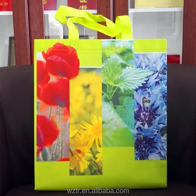 recyclable custom printing grocery advertising gift shopping