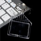 Blank T Shirt Acrylic Photo Frame Keychain