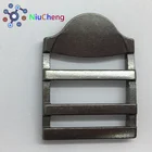 NCB custom logo zinc alloy adjustable buckle metal buckle belt buckle