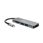 Laptop Adapter Video Type-c Hub to HDMI USB 3.0, SD/TF Card Reader 5 in 1 Multi-functional Adapter Converter